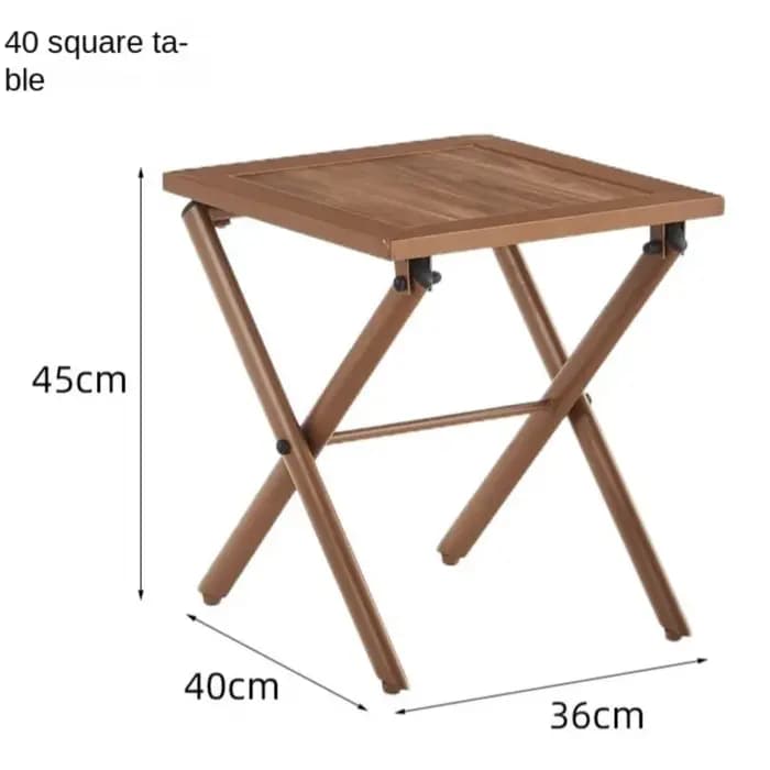 Joylive – Ensemble de 3 chaises de jardin en fer et rotin pour extérieur, balcon, terrasse, chaises