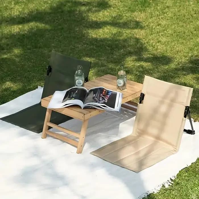 Chaise de Camping pliable en métal
