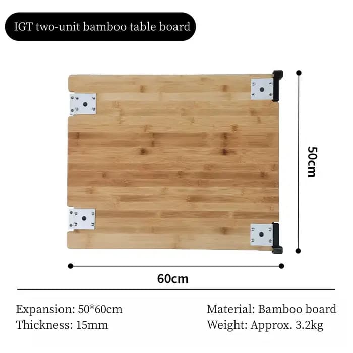 Planche d'extension de Table IGT de Camping, conduite autonome, Table de pique-nique pour barbecue,