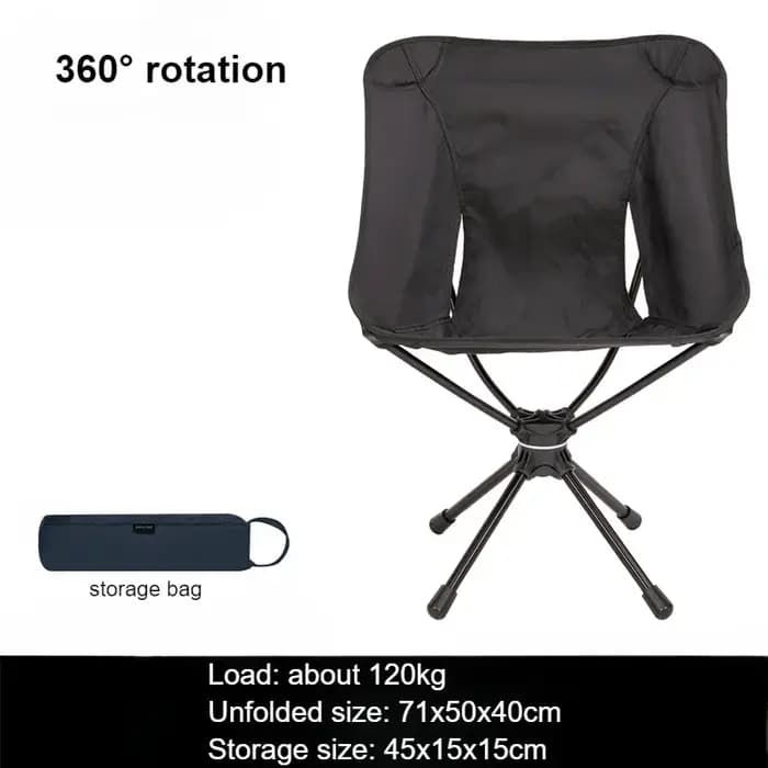 Chaises pliantes amovibles avec poignées