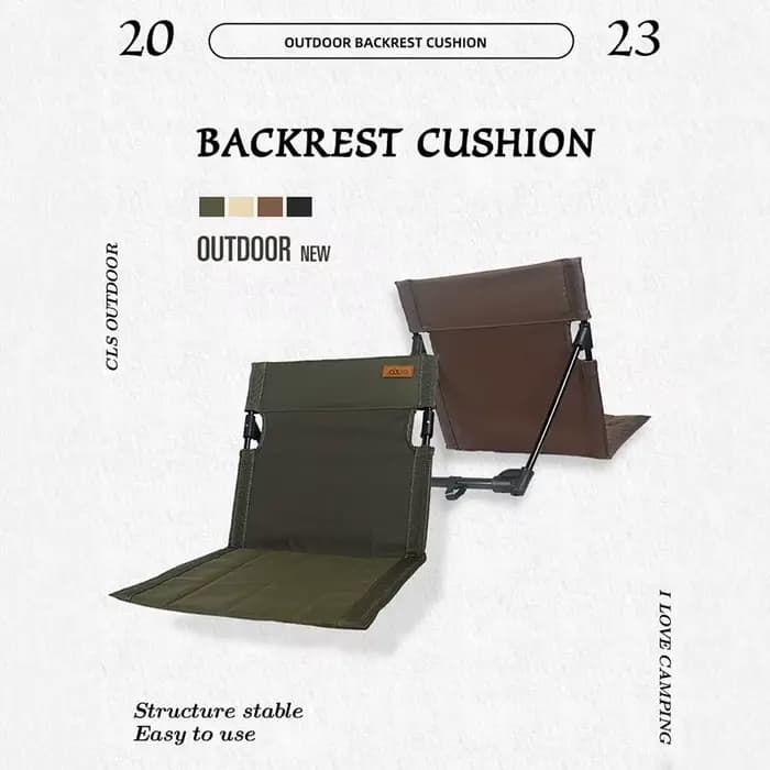 Chaise de dossier pliante de Camping, sièges de stade respirants, support en alliage d'aluminium, ch