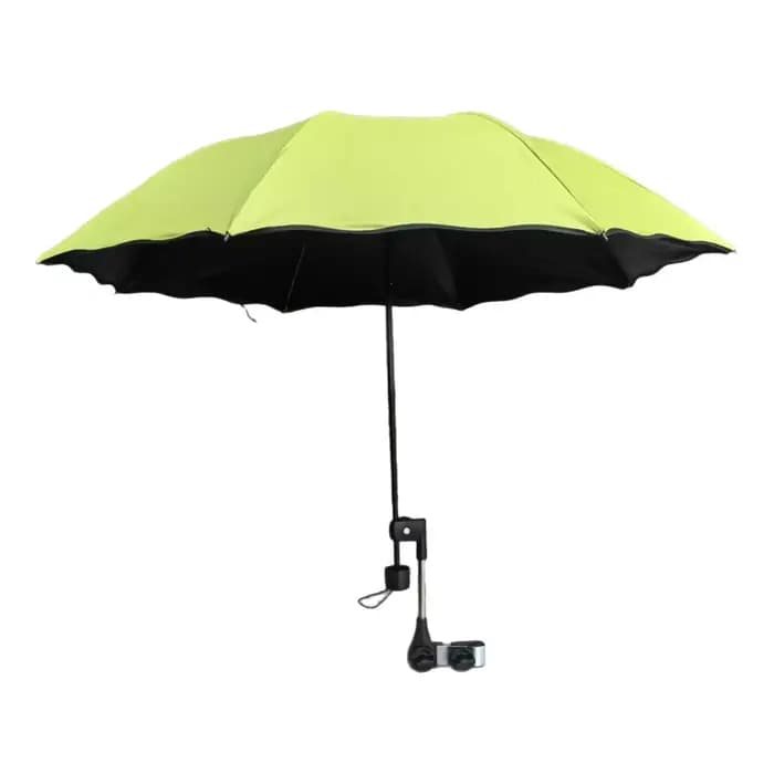Parasol de plage réglable avec pince en Polyester imperméable