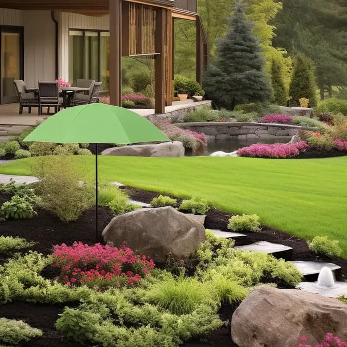 Parasol de protection pour plantes double couche