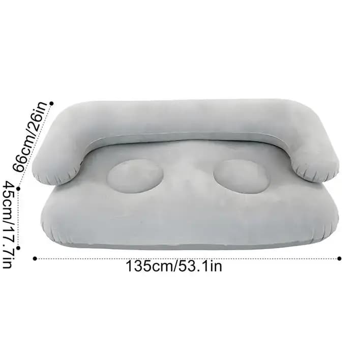 Canapé gonflable d'extérieur pliable