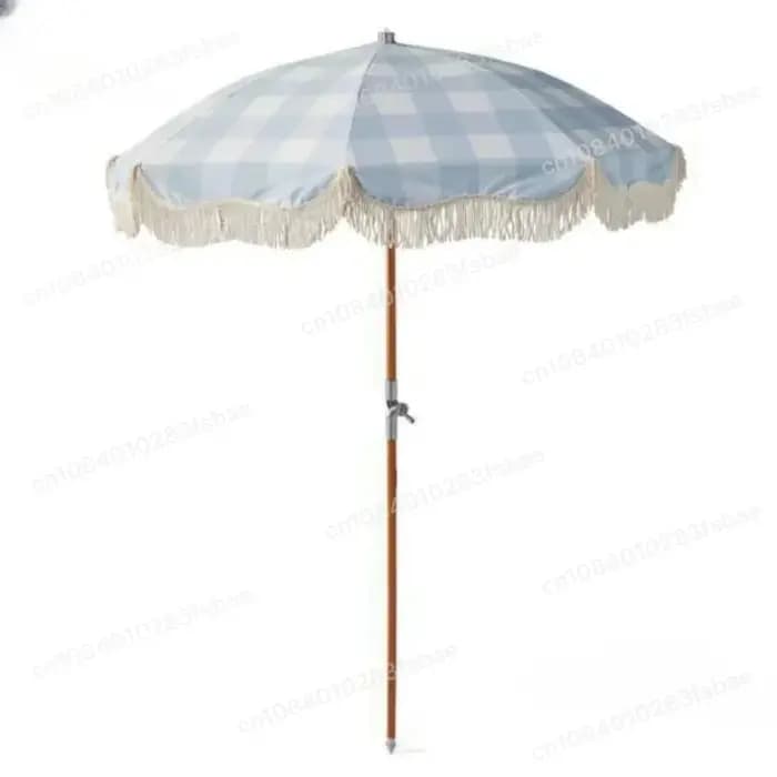 Parasol de patio portable pliable de 2 m