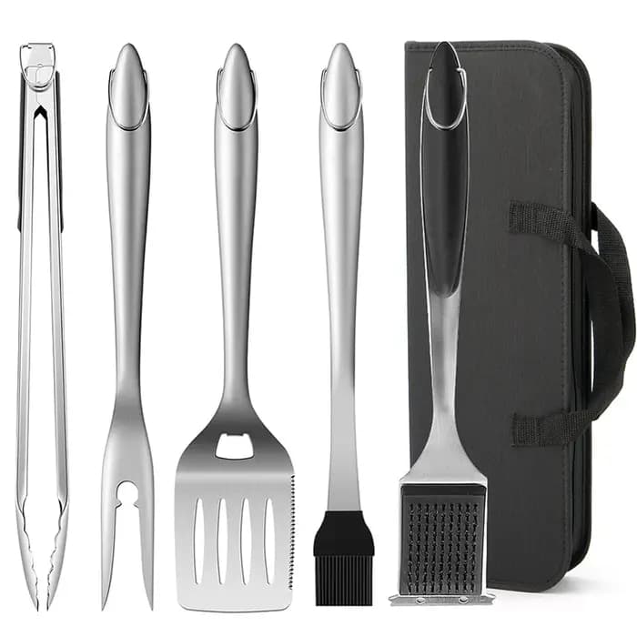 Ensemble d'outils de Barbecue en acier inoxydable