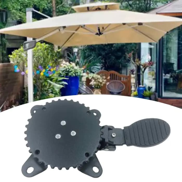 Base de parapluie rotative à 360 °, support robuste et stable, accessoire de parasol de jardin, camp