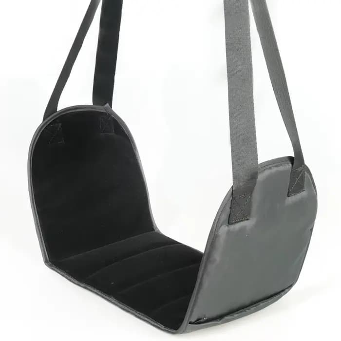 Hamac de pied d'avion, repose-pieds de compagnie aérienne avec coussinet amovible, sangle réglable,