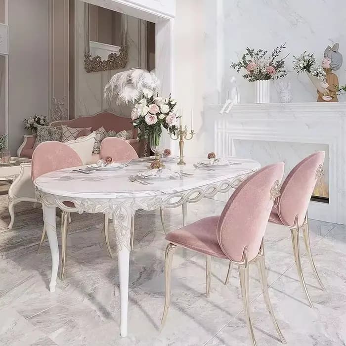 Salon café Table à manger conférence haute luxe moderne nordique cuisine Table à manger salon Mesas