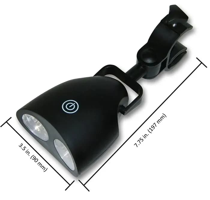 Lumières LED lumineuses et portables pour Barbecue, avec poignée, Clip de montage pour BBQ, accessoi