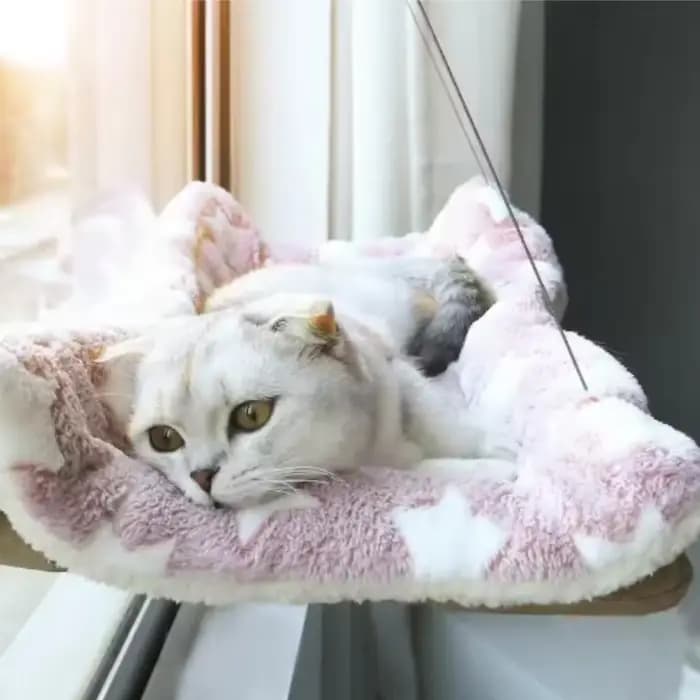 Hamac suspendu pour chat de 20 kg – Confortable