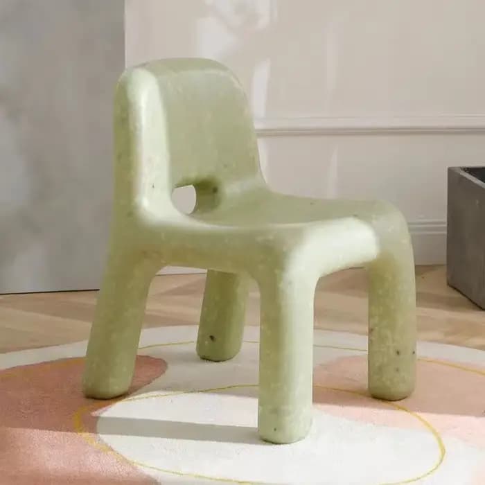 Chaise en plastique de style nordique de haute qualité
