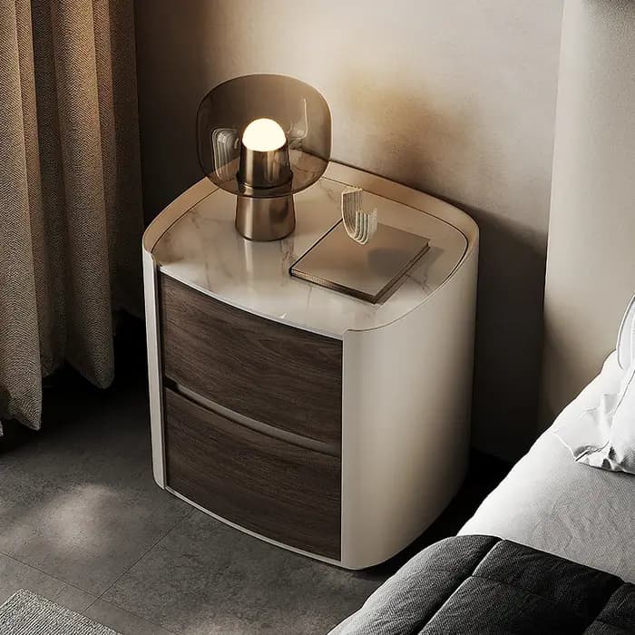 Table De nuit Simple De luxe rangement moderne