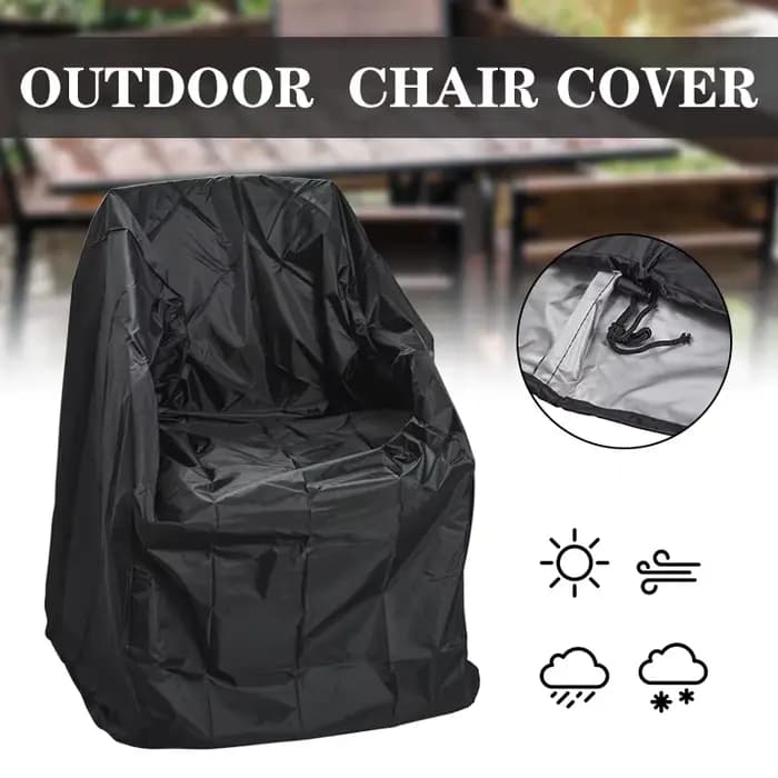 Housse de Protection imperméable pour chaises de jardin extérieur