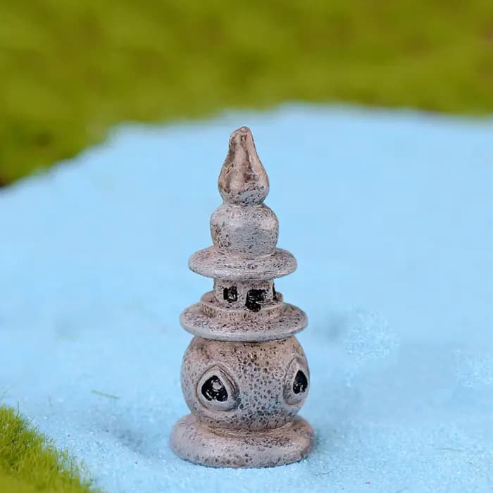 Décoration de jardin Antique Miniature en résine, modèle Miniature, Statue de jardin, Sculpture, accessoires artisanaux pour bricolage