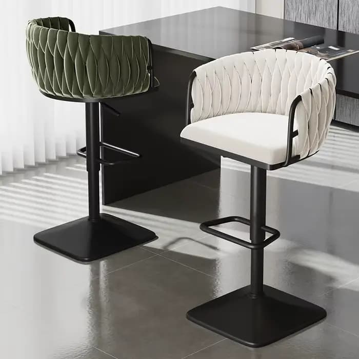 Chaise de Bar tabouret de Bar rotatif chaise de Bar domestique haut de gamme sens réception chaises