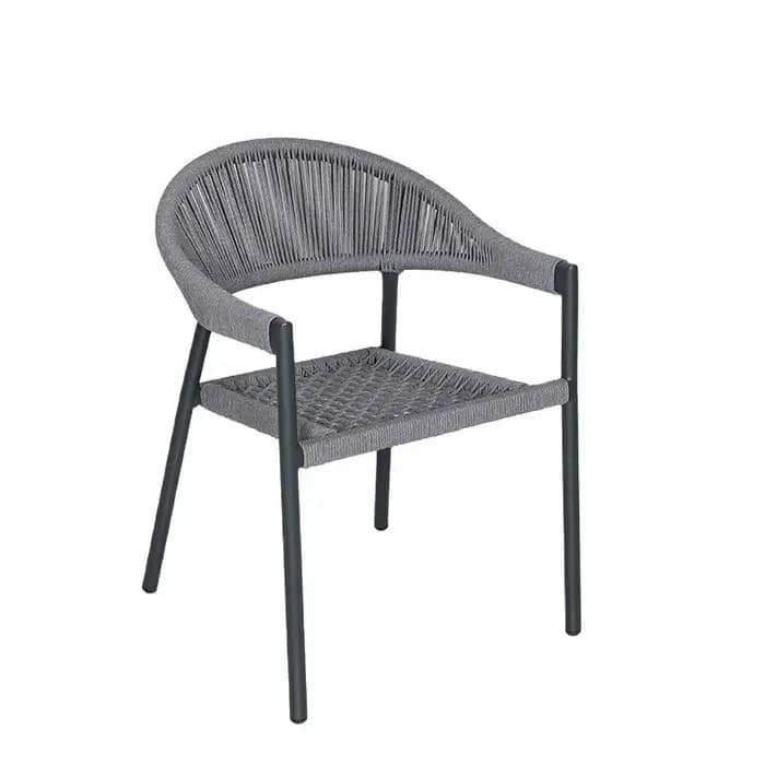 Chaise de salle à manger intérieure et extérieure Simple