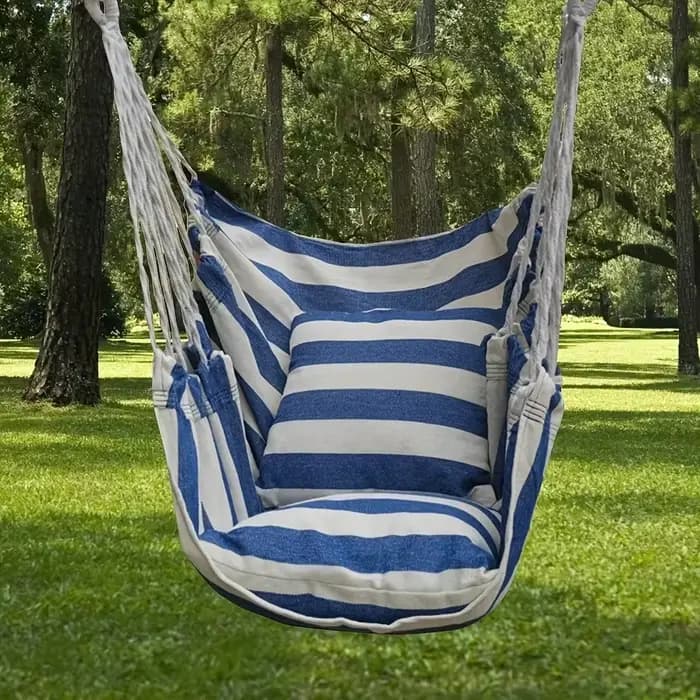 Chaise hamac de loisirs en toile