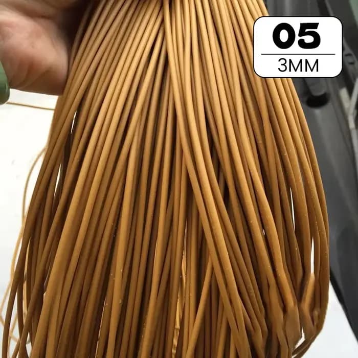 2.5/3Cm 500G rond Pe rotin plastique synthétique rotin tissage matière première tricot meubles répar
