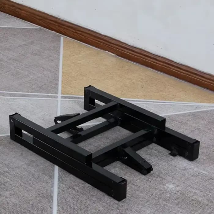 Supports de pieds de Table pliables, cadres de Table à manger, pieds à ressort épais et renforcés, r