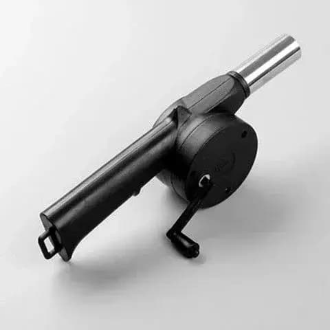 Ventilateur de Barbecue souffleur d'air démarreur de feu rapide manivelle manuelle Portable pour pique-nique en plein