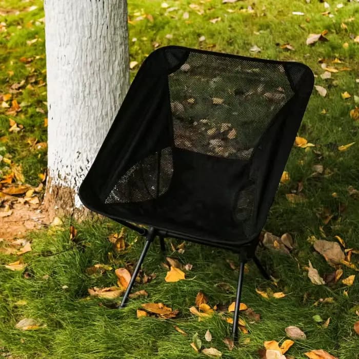Chaise pliante d'extérieur, chaise de pêche portable, ultra légère, confortable, à dossier haut, cha