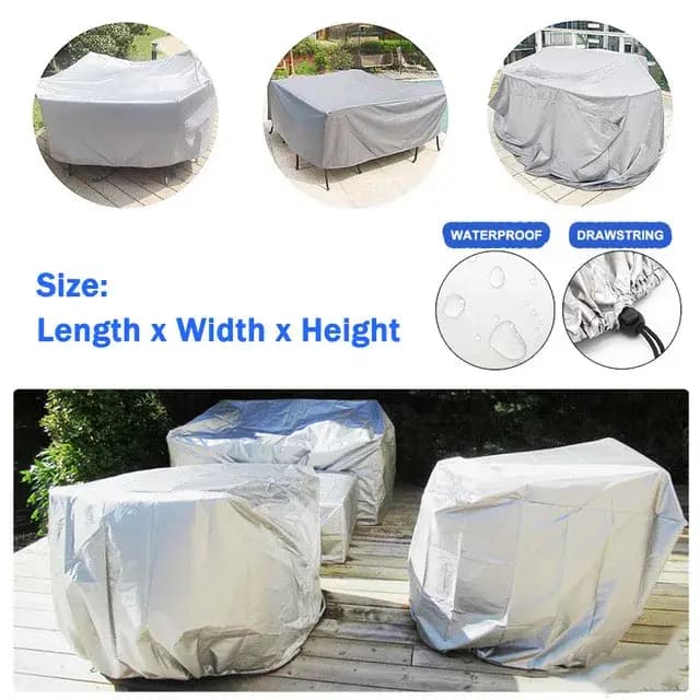 Véritable couverture extérieure pour meubles de jardin