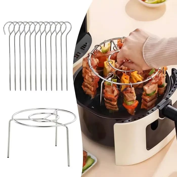 Grill de Barbecue rond Durable en acier inoxydable