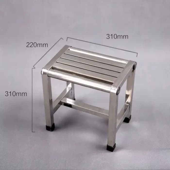 Tabouret épais en acier inoxydable, Tabouret de cueillette de légumes, tabourets bas imperméables en