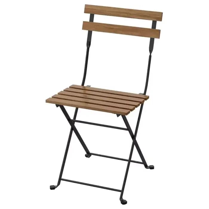Table de Salle à Manger Pliante en Fer