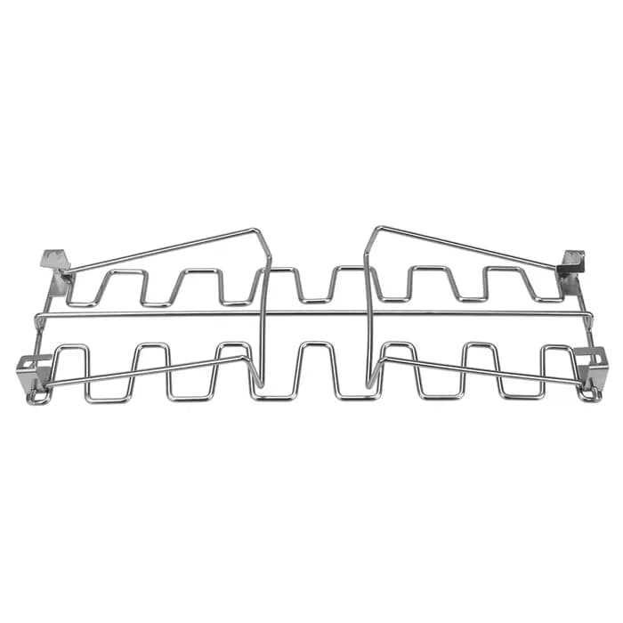 Support de gril d'aile de jambe de poulet de boeuf de Barbecue 14 fentes