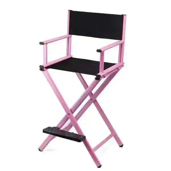 Cadre en aluminium maquilleur directeur chaise pliable mobilier d'extérieur léger Portable pliant
