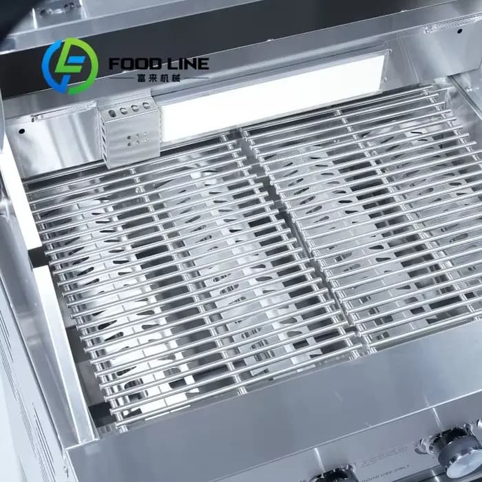 Barbecues à gaz sans fumée à 4 brûleurs, faciles à assembler, pour l'extérieur