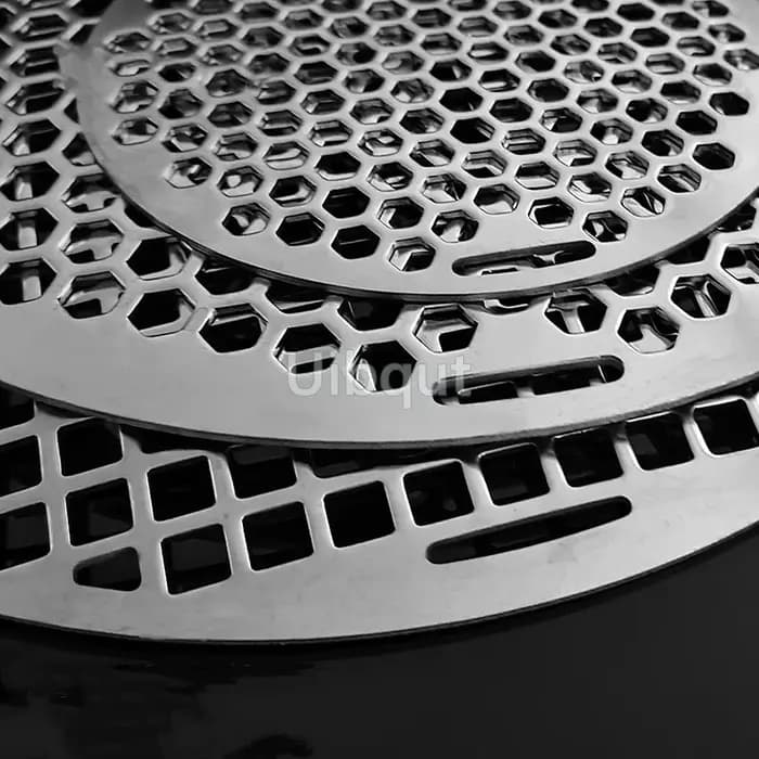 Support de cuisson rond de refroidissement pour Barbecue lisse de 15 à 60cm, feuille de gril de four en fil d'acier inoxydable 304, filet circulaire pour Barbecue