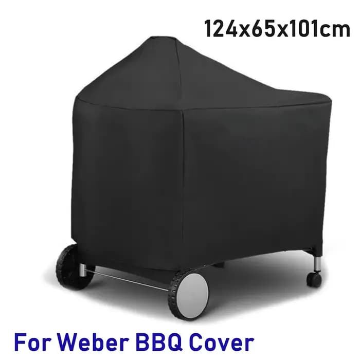 Juste de protection étanche pour barbecue Weber 124, 101x65x7152 cm, accessoires de camping en plein