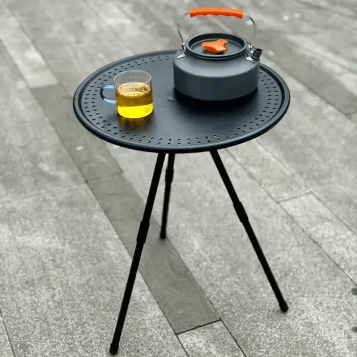 Table pliante d'extérieur en alliage d'aluminium, Table basse légère, Portable, pique-nique, Camping