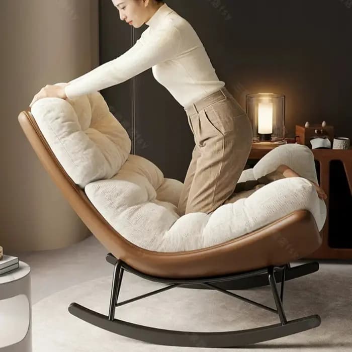 Fauteuils de salon et de chambre à coucher, incluant fauteuils relaxants, fauteuils à bascule, fauteuils d'appoint, fauteuils de relaxation uniques, et fauteuils Bujany de style français, pour la mais