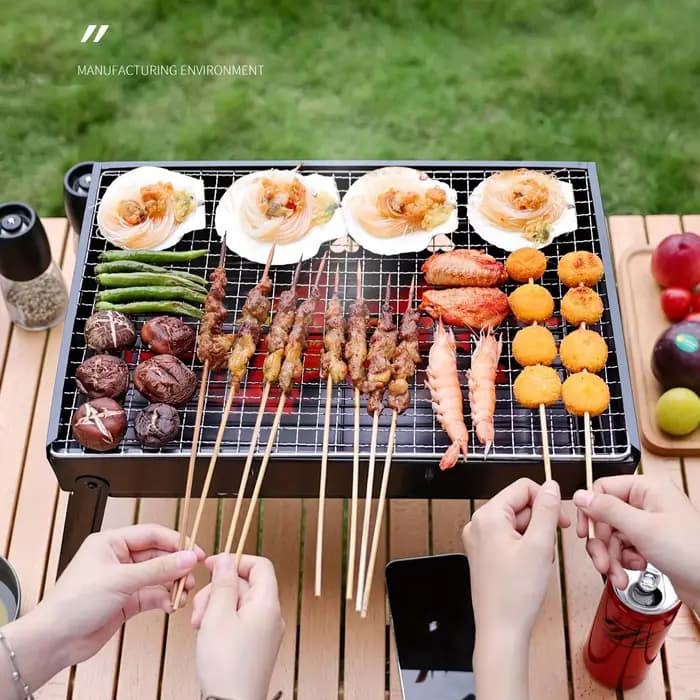 Barbecue pliable Portable