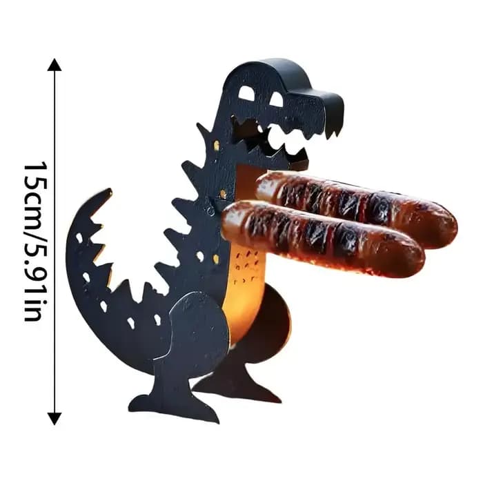 Grill pour Hot-Dog drôle en forme de dinosaure