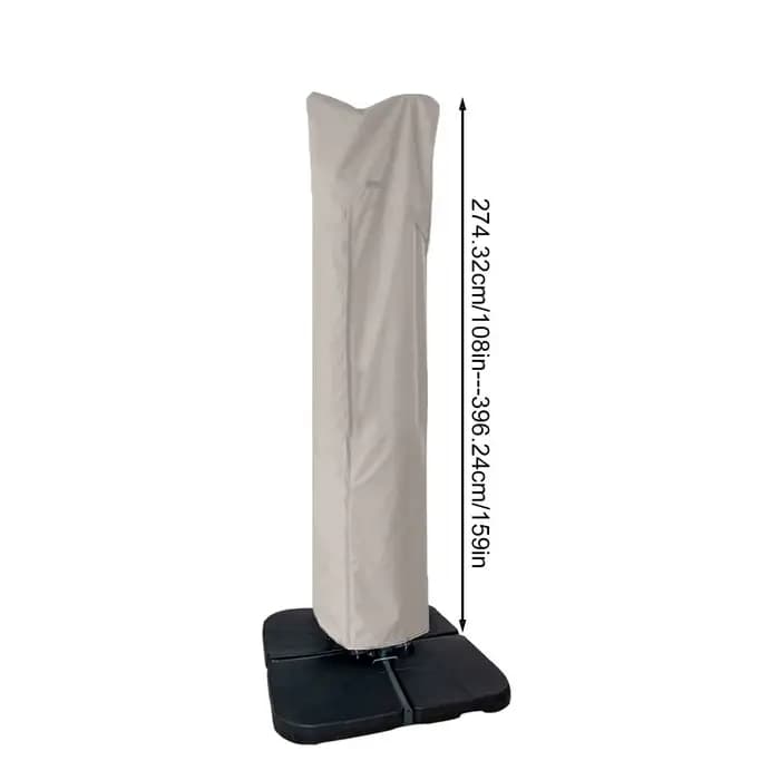 Couverture de parapluie en porte-à-faux