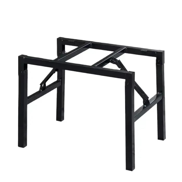 Supports de pieds de Table pliables, cadres de Table à manger, pieds à ressort épais et renforcés, r