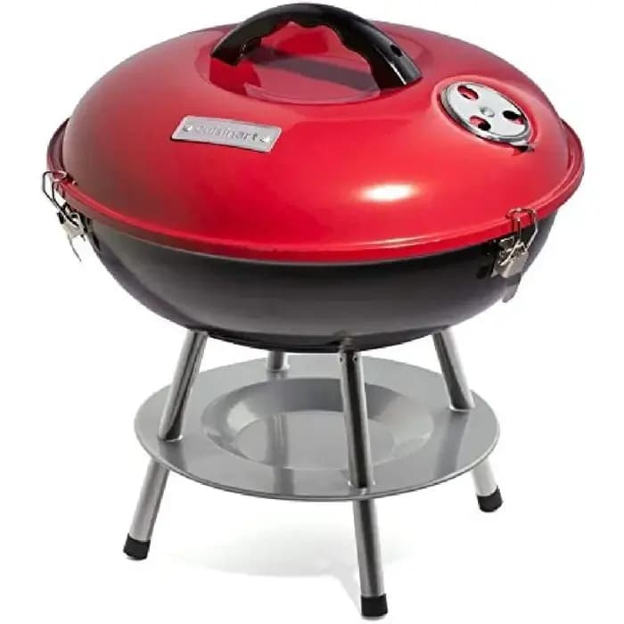 Barbecue Portable 1pc gril à charbon de bois Barbecue Portable bouilloire grilles extérieures fumeurs pour Patio arrière-cour Barbecue four de camping