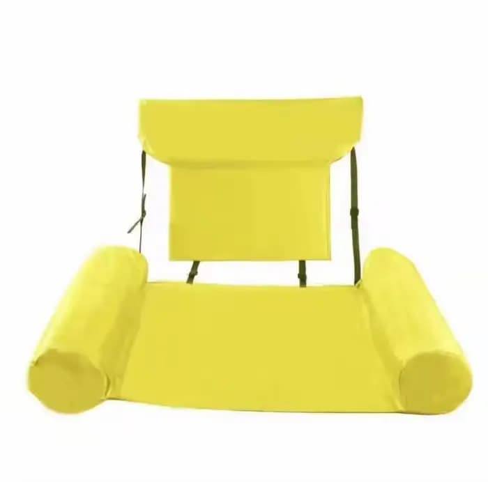 Hamac flottant pliable - Matelas gonflable pour piscine, chaise longue pour la baignade, matelas pne