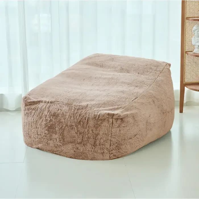 Pouf paresseux compressé