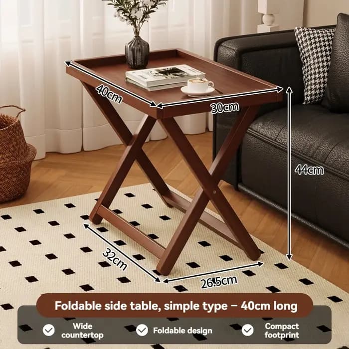 Table d'appoint pliante