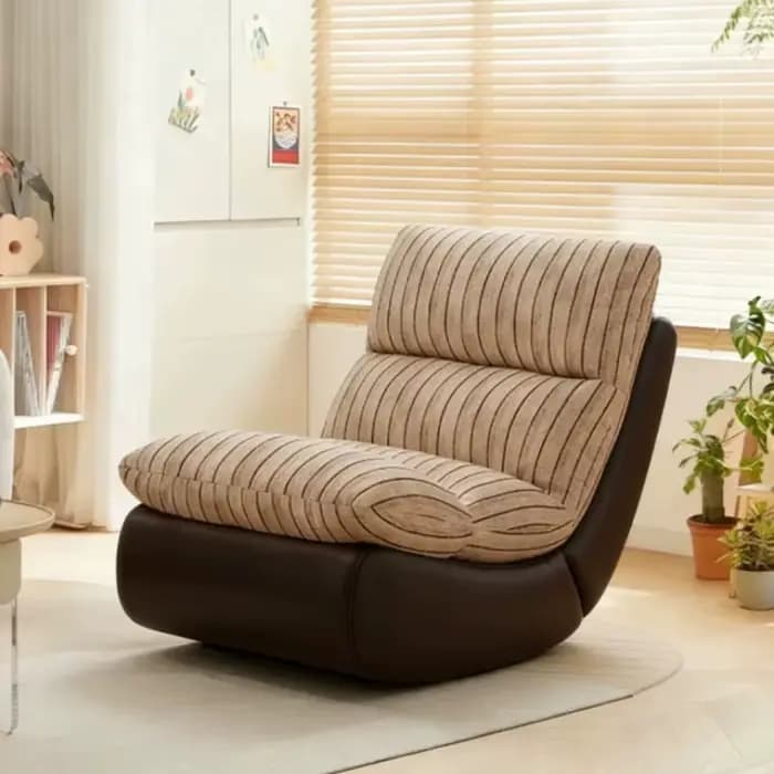 Fauteuil à bascule en bois pour adultes
