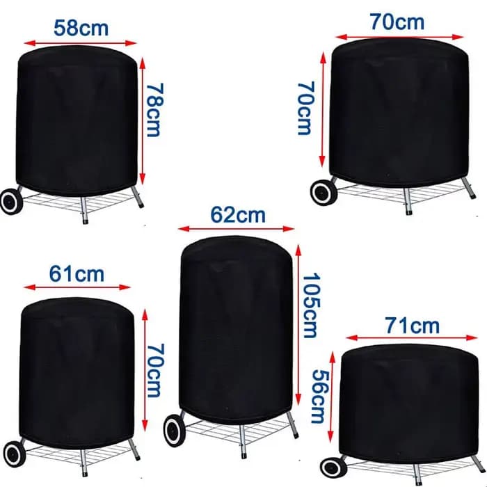 Couverture de Barbecue ronde extérieure 210D Weber