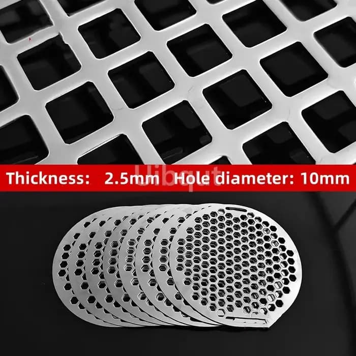 Support de cuisson rond de refroidissement pour Barbecue lisse de 15 à 60cm, feuille de gril de four en fil d'acier inoxydable 304, filet circulaire pour Barbecue