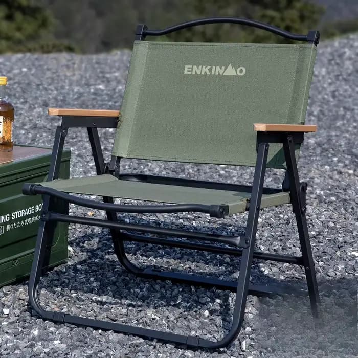 Chaise pliante extérieure noire fauteuils de Patio compacts