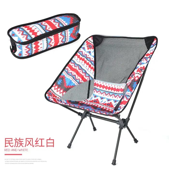 Chaise pliante d'extérieur portable, pour pique-nique, camping, pêche